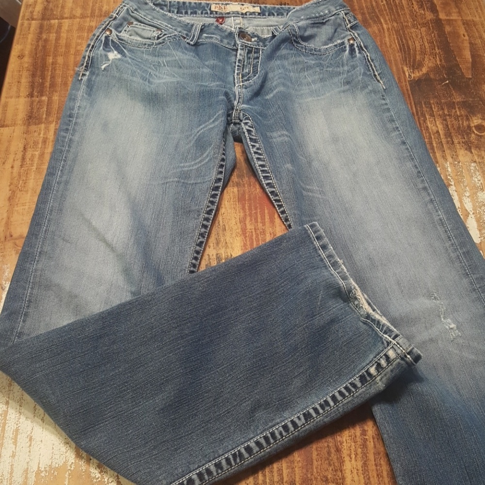 BKE kate jeans stretch 30x35.5 boot cut womans